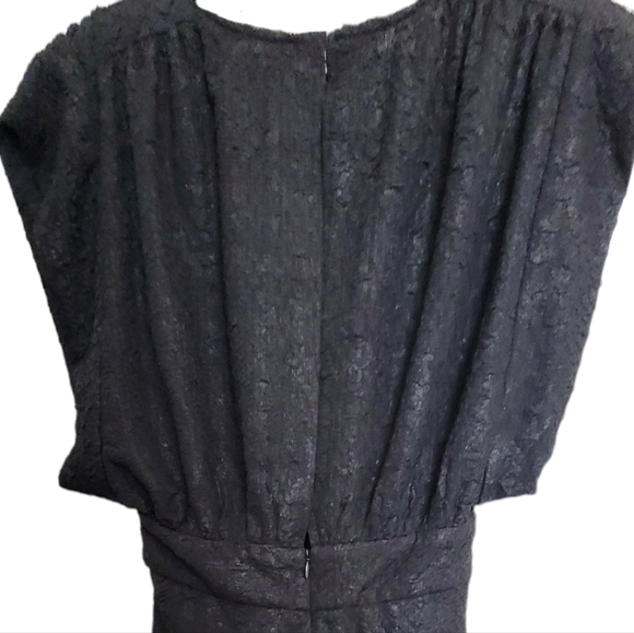 🆕️ IRO Cory Ruched Cloqué Mini Dress in Black - Picture 13 of 16